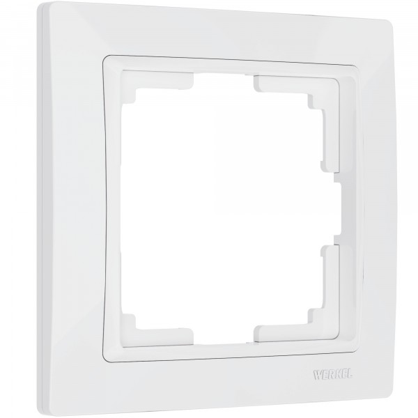 Рамка на 1 пост Werkel WL03-Frame-01 Snabb Basic (белый) - купить в Бийске