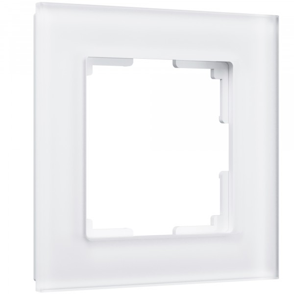 Рамка на 1 пост Werkel WL01-Frame-01 Favorit (белый матовый) - купить в Бийске