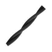 Витой ретро кабель для внешней проводки Werkel Retro 2х2,5мм черный - купить в Бийске