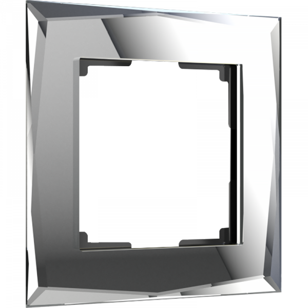 Рамка на 1 пост Werkel WL08-Frame-01 Diamant Зеркальные - купить в Бийске