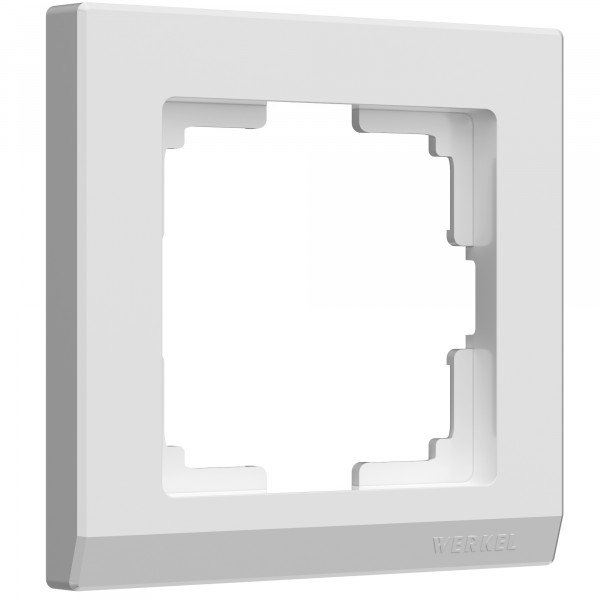 Рамка на 1 пост Werkel WL04-Frame-01 Stark (белый) - купить в Бийске